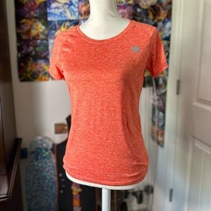 Run in Rabbit Orange Tech Tee Short Sleeve